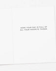 Number 80 Eightieth Birthday | Greeting Card