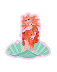 Piggy Goddess Matte Vinyl Sticker