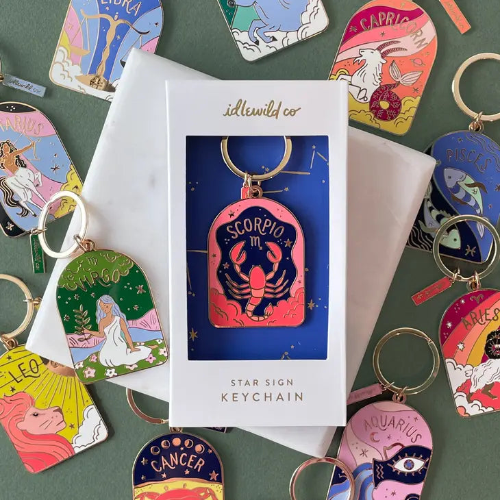 Zodiac Keychains