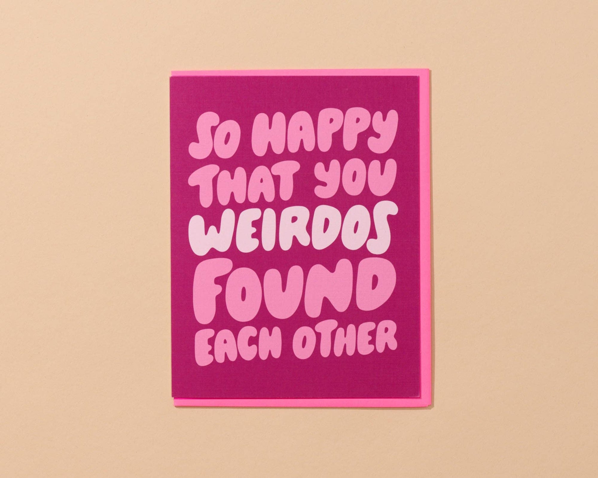 Weirdos | Greeting Card
