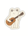 Guitar Frog Sticker