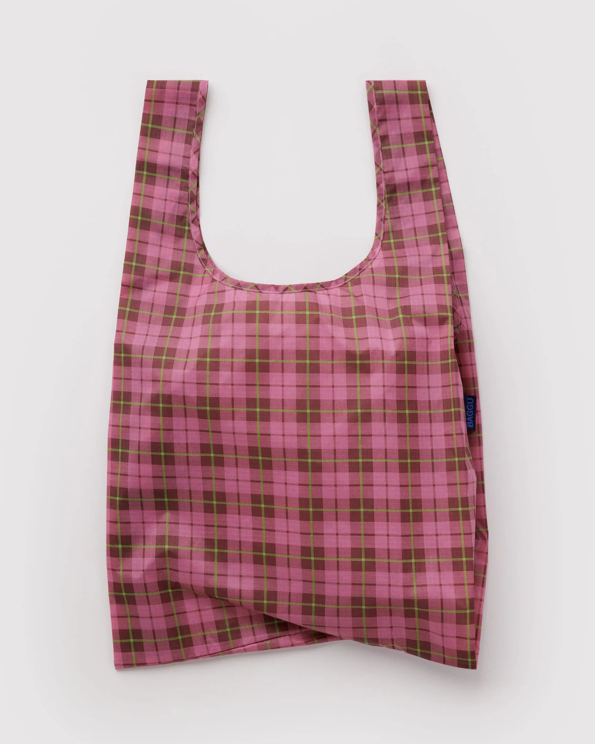 Azalea Pink Tartan Tote
