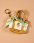 Tiny Tote Bag Charm: Honey Blossom