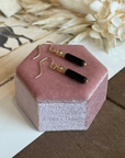 Barrel Drop Earrings