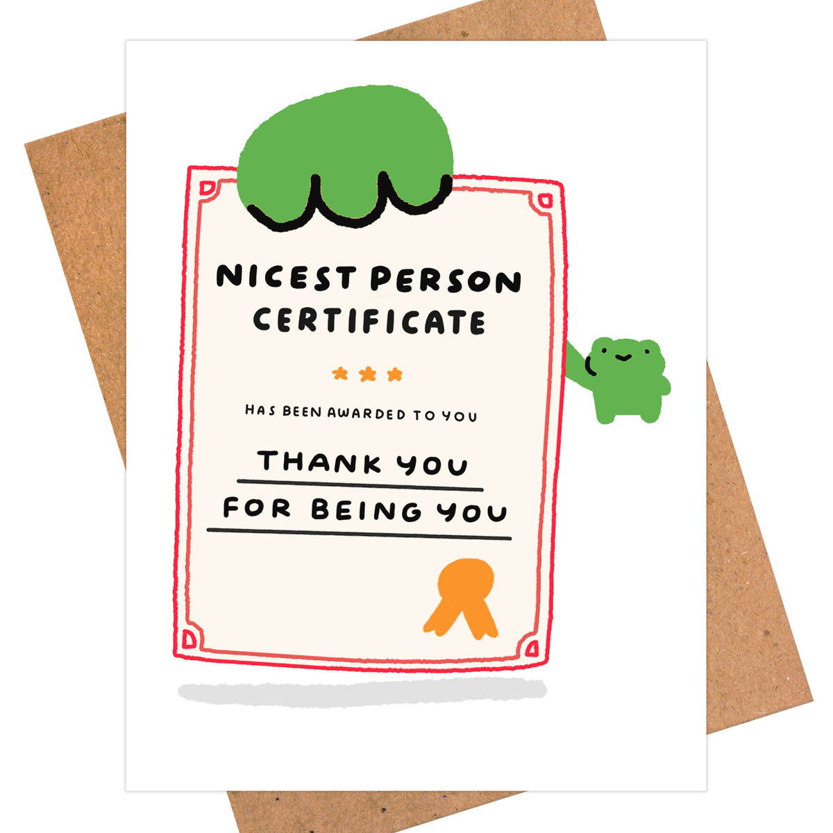 Thank You For Being You Card