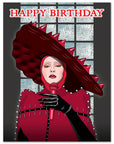 Lady Gaga Abracadabra Birthday Card