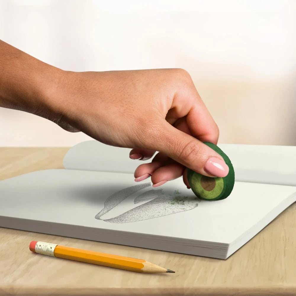 Avocado Eraser Set