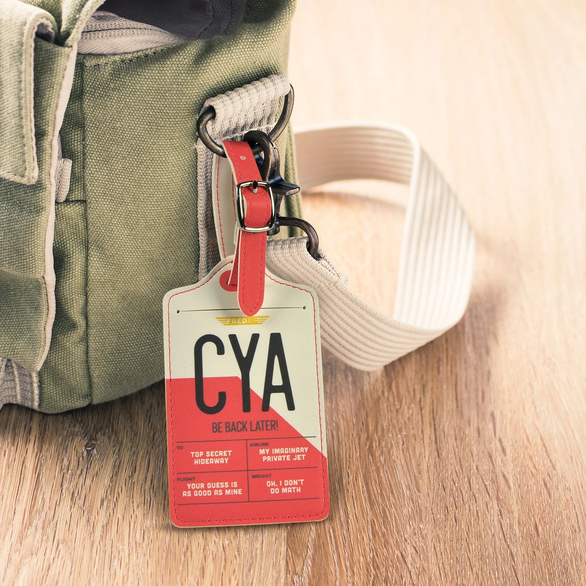 Luggage Tag: CYA