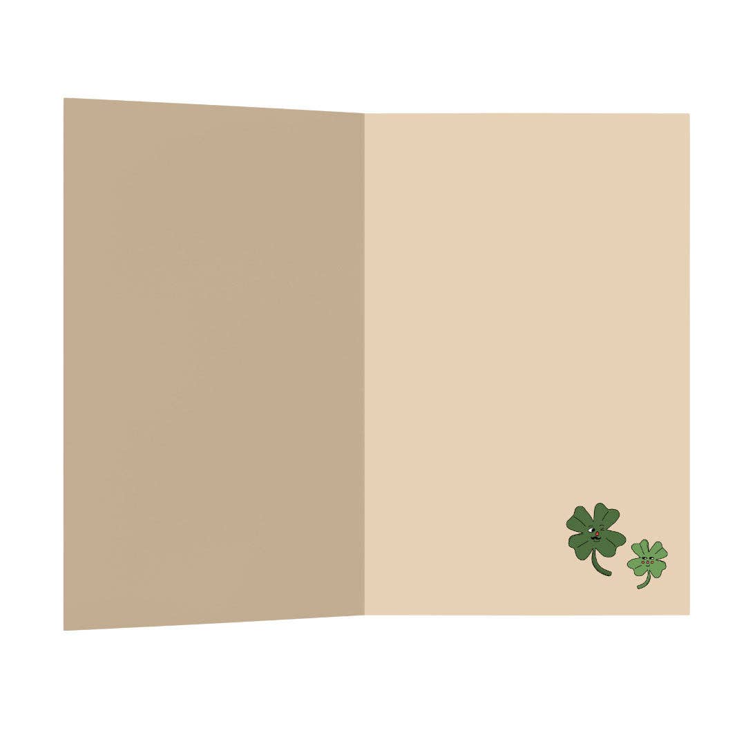 Lucky Clover Dad | Greeting Card