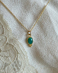 Lūma Necklace | Emerald
