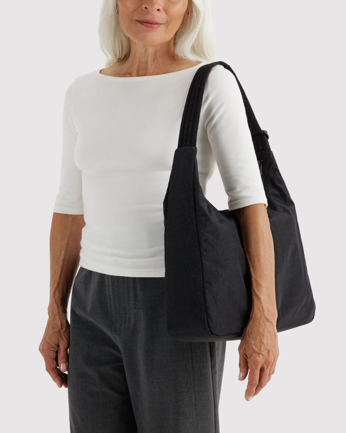 Baggu Nylon Shoulder Bag | Black