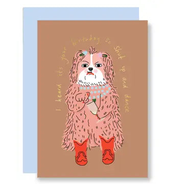 Shut Up and Dance Birthday | Greeting Card