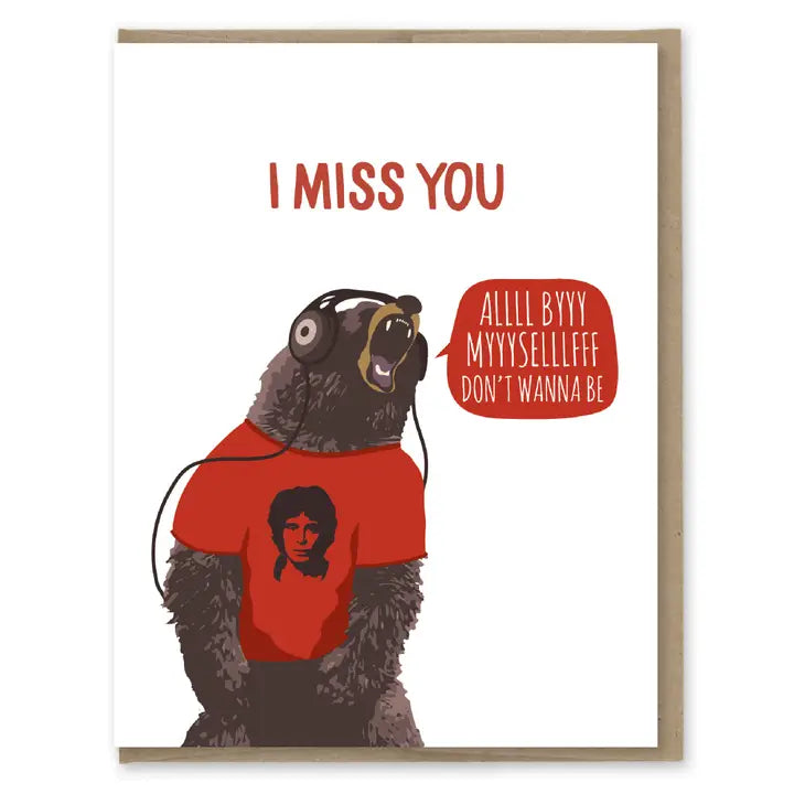 All By Myself | Greeting Card