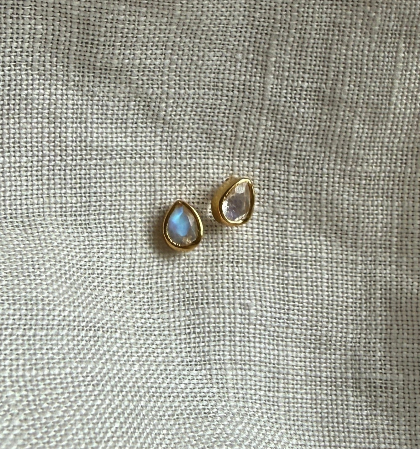 Joy Studs | Moonstone