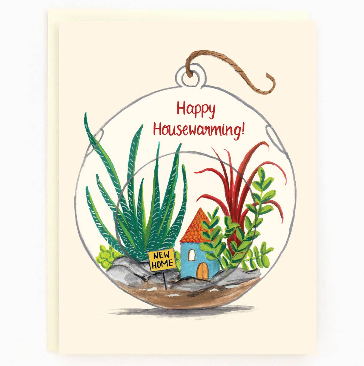 New Home Terrarium Card