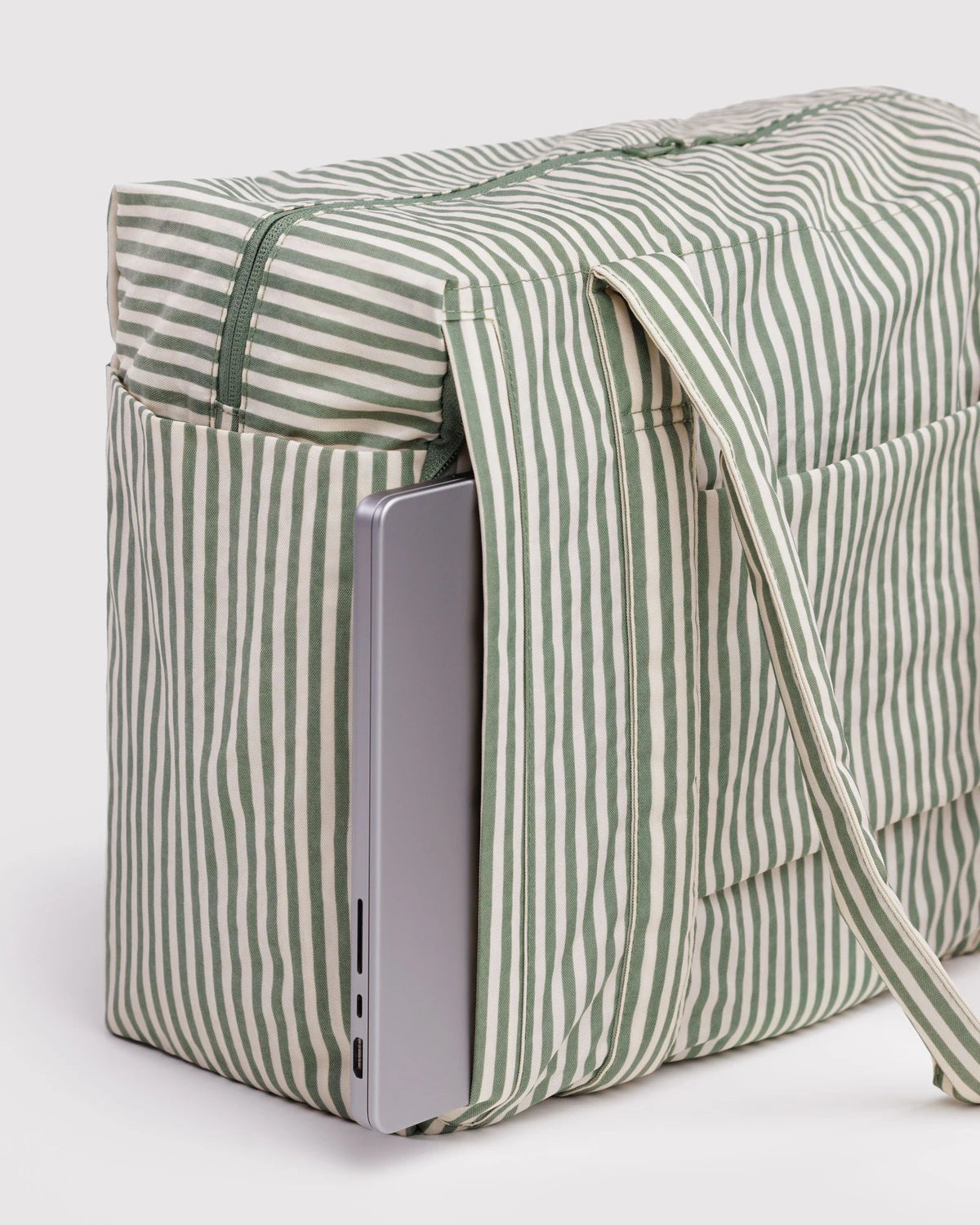 Small Cloud Carry-On: Sage Stripe