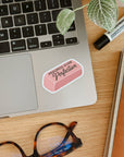 Progress Over Perfection Vinyl Sticker