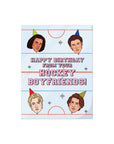 Birthday Hockey Boyfriends | Greeting Card
