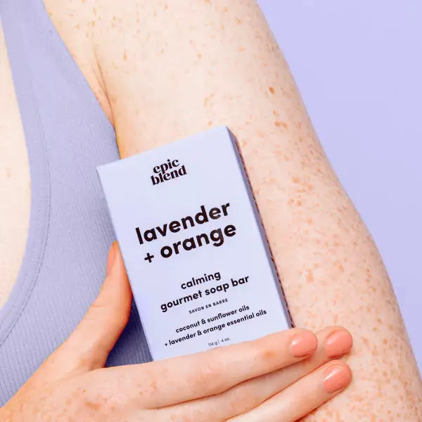 Lavender &amp; Orange Bar Soap Vegan