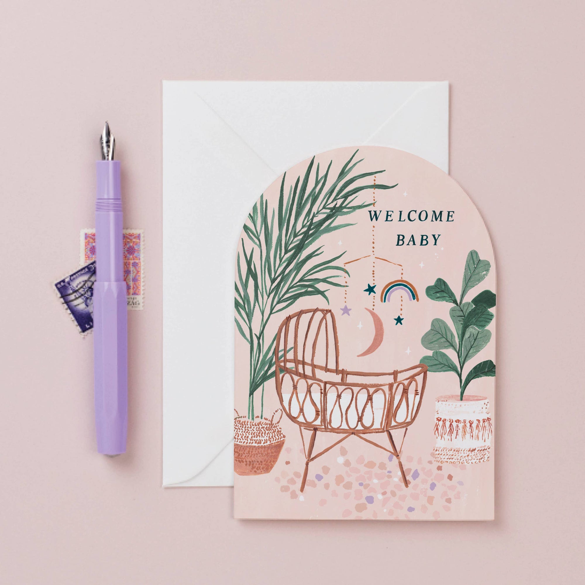 Welcome Baby | Greeting Card