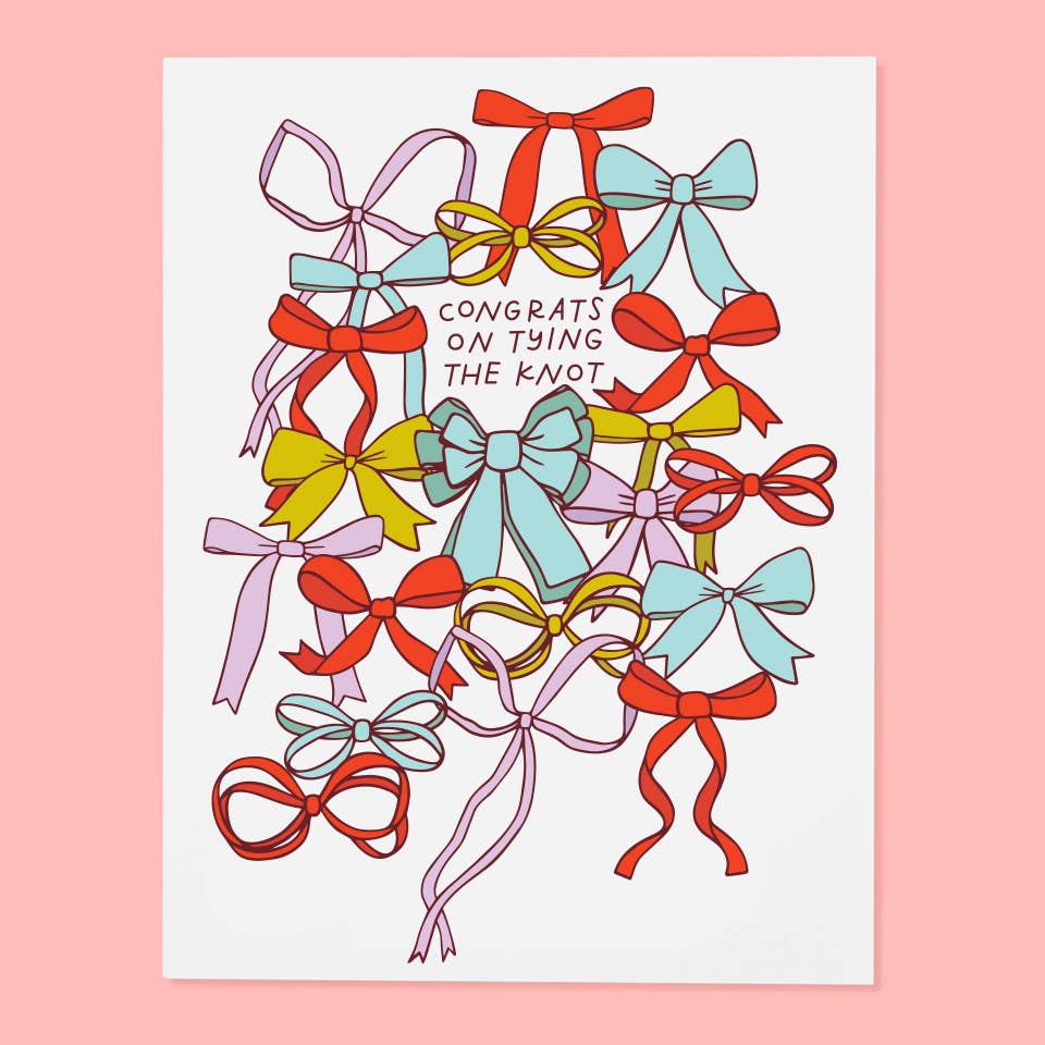 Tying the Knot Card