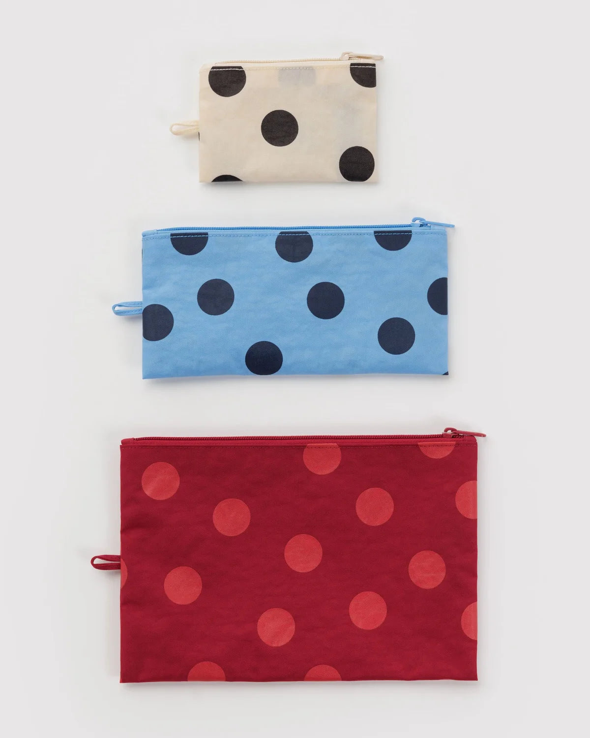 Flat Pouch Set: Polka Dot Mix
