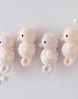 Baby Seahorse (lilac) | Hand-Knit Doll