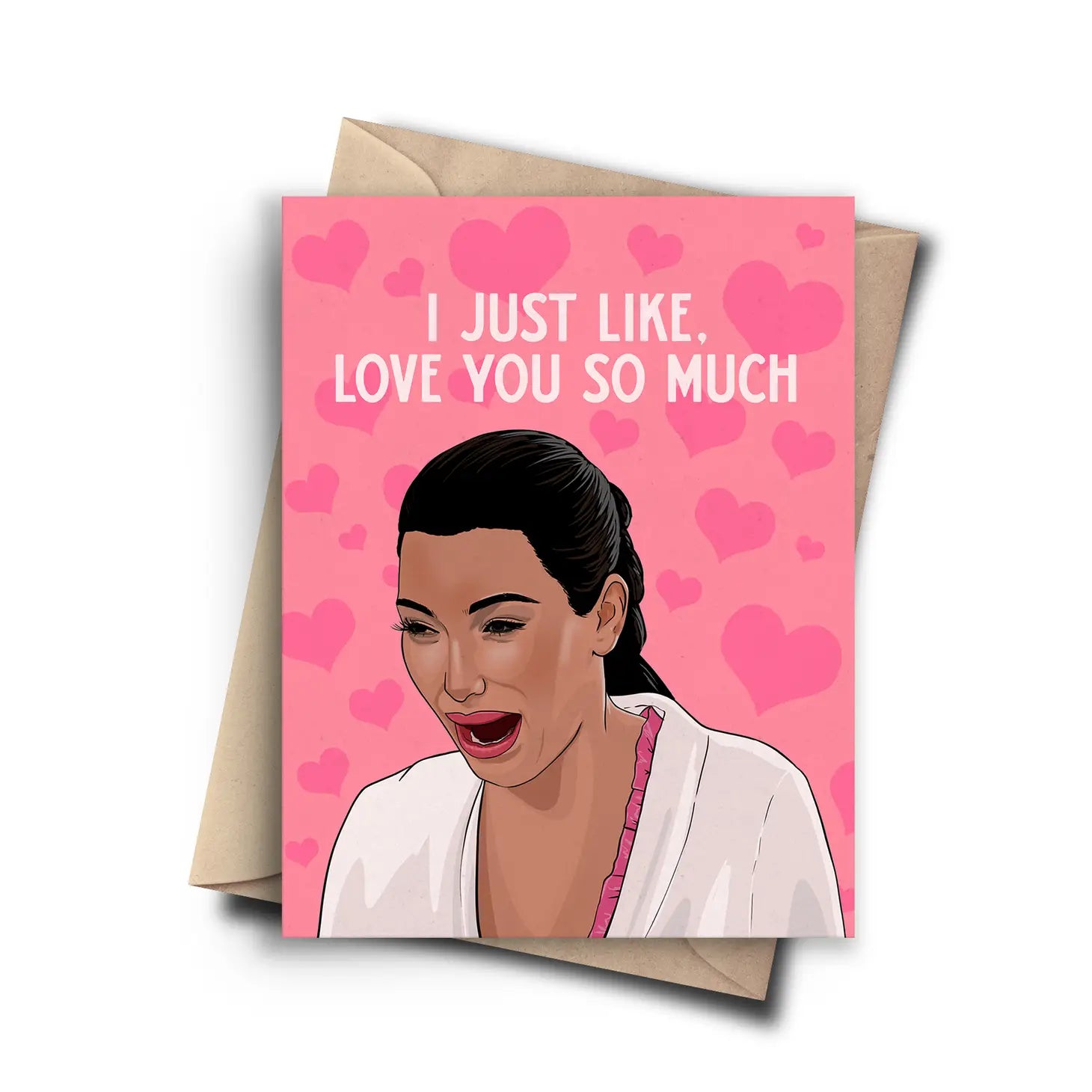 Kim Love You - Greeting Card