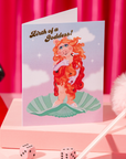 Birth of a Goddess Card | Greeting Card