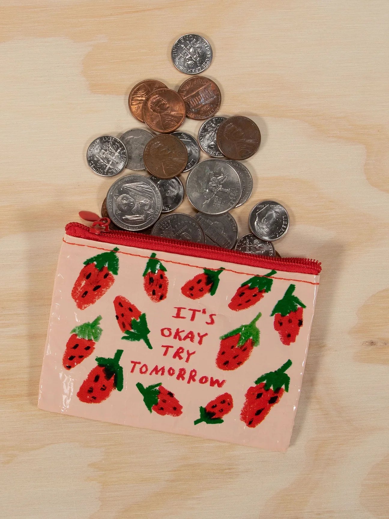 It's OK To Try Tomorrow Coin Purse