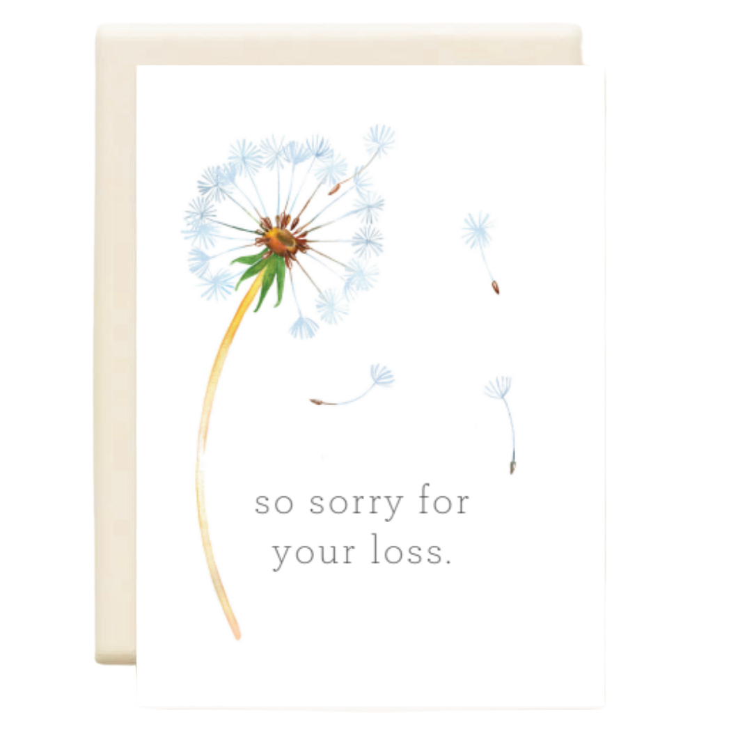 Dandelion | Sympathy Greeting Card