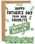 Financial Burden | Greeting Card