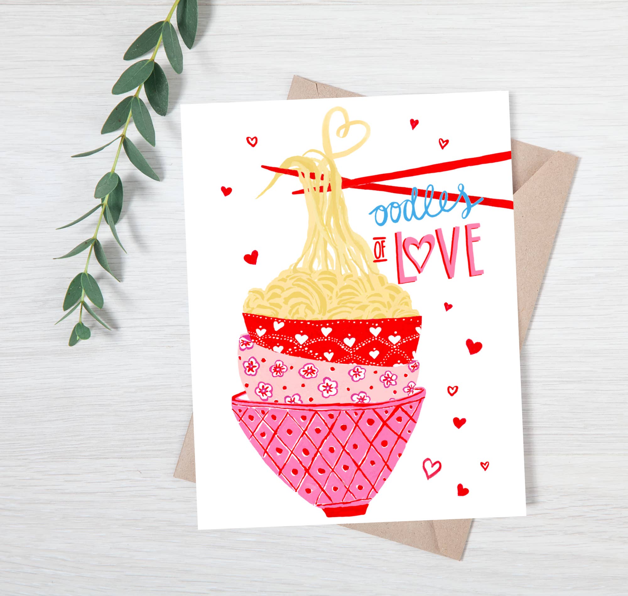 Ooodles of Love | Greeting Card