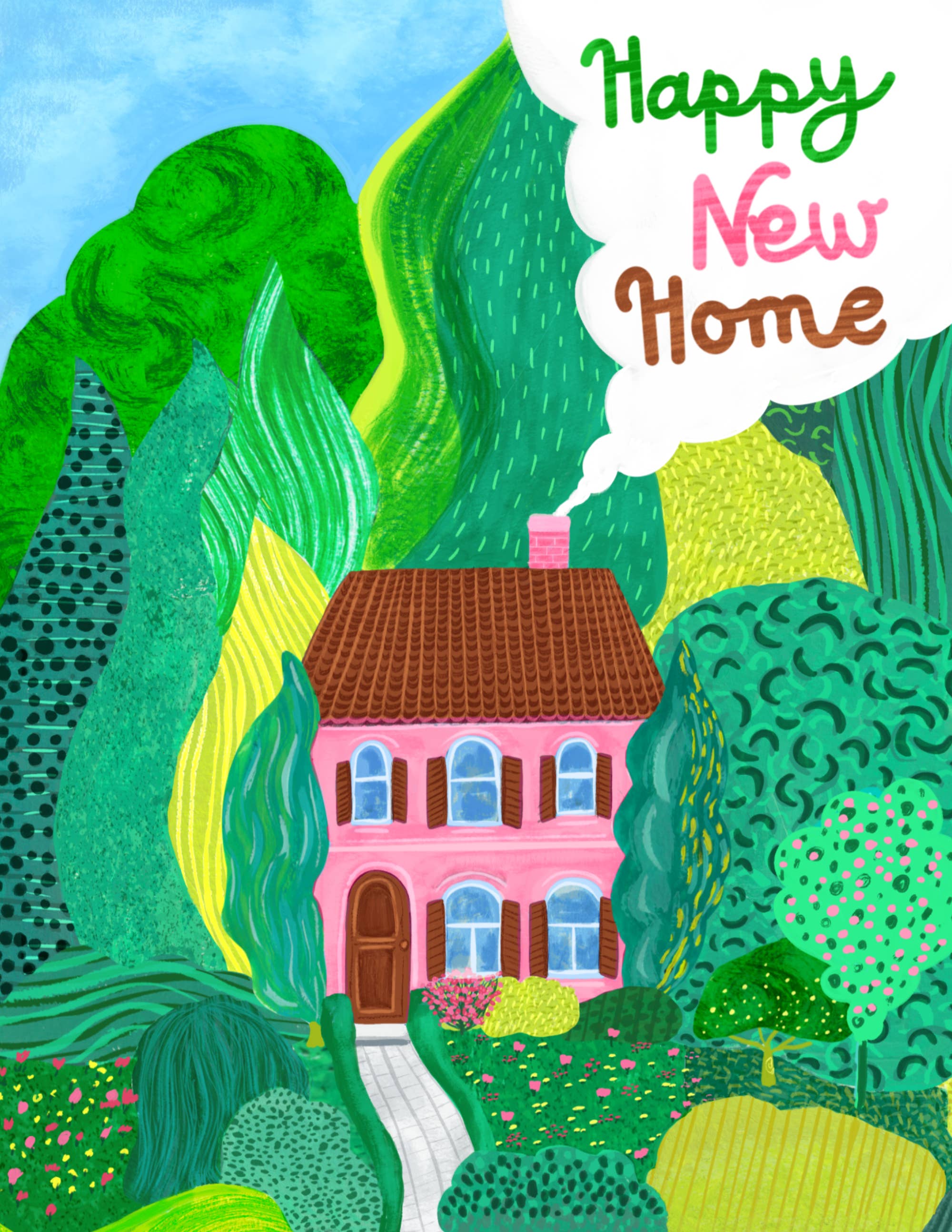 Happy New Home | Greeting Card