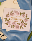 Happy Wedding Day Florals | Greeting Card