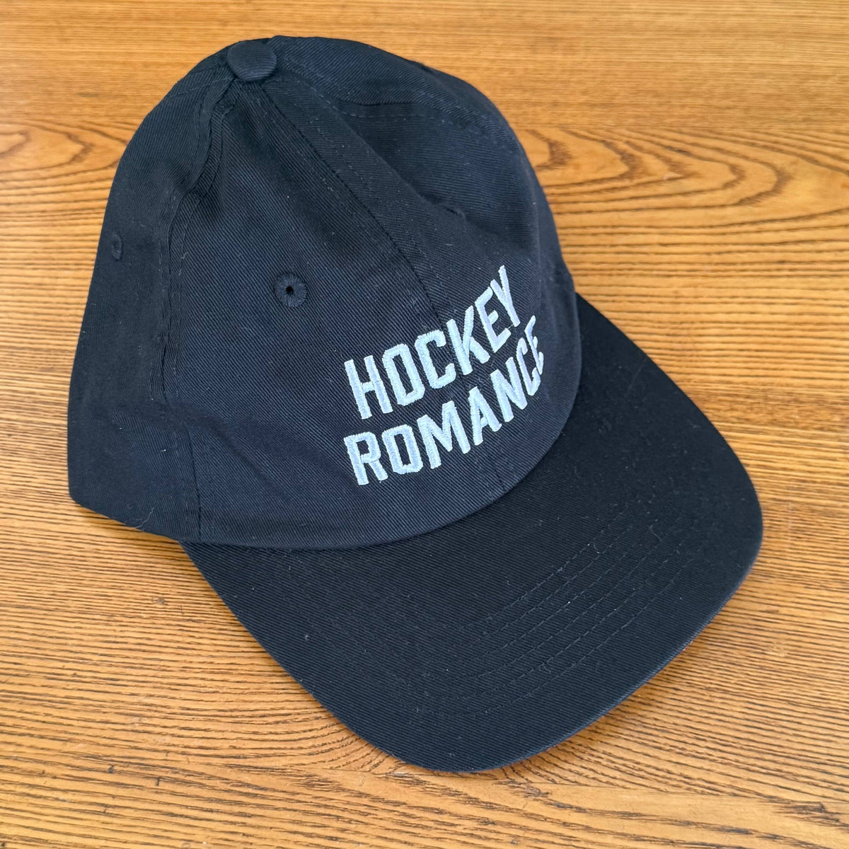 Hockey Romance Baseball Cap