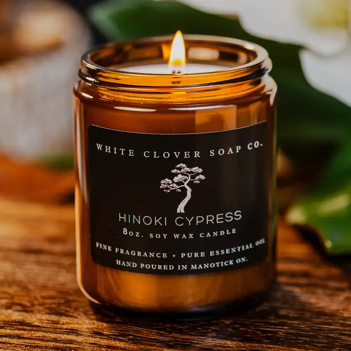 Hinoki Cypress Soy Wax Candle