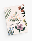 Je t'aime jardins de fleurs | Greeting Card