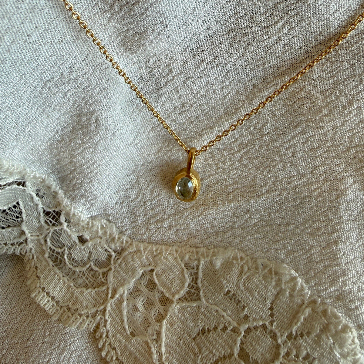 Skye Necklace | Aquamarine