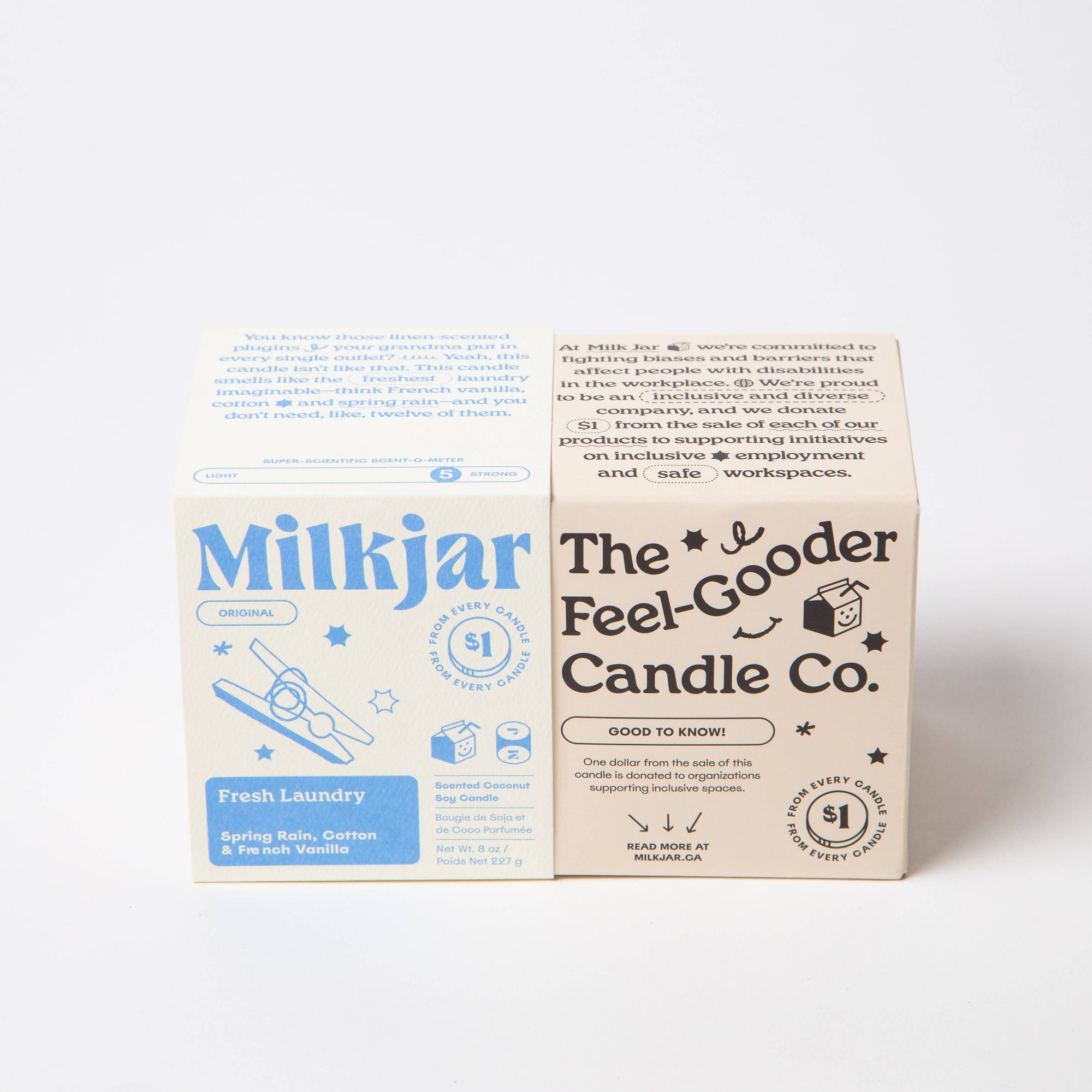 Milk Jar Co. | Fresh Laundry Candle