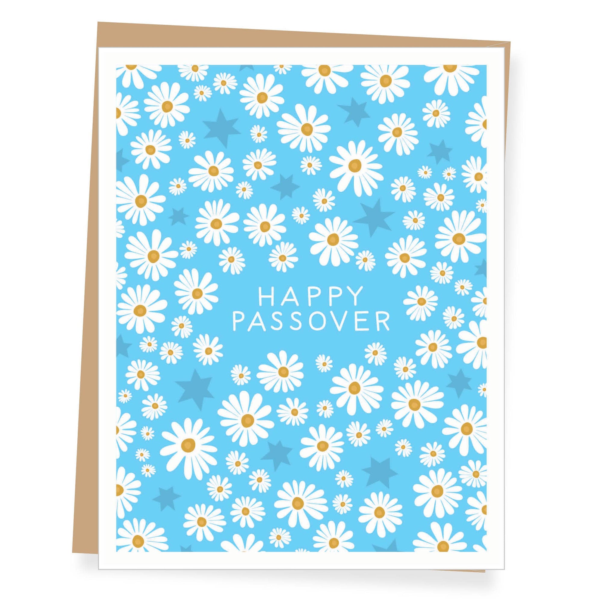White Daisies Passover | Greeting Card
