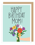 Flower Bouquet Mom | Greeting Card