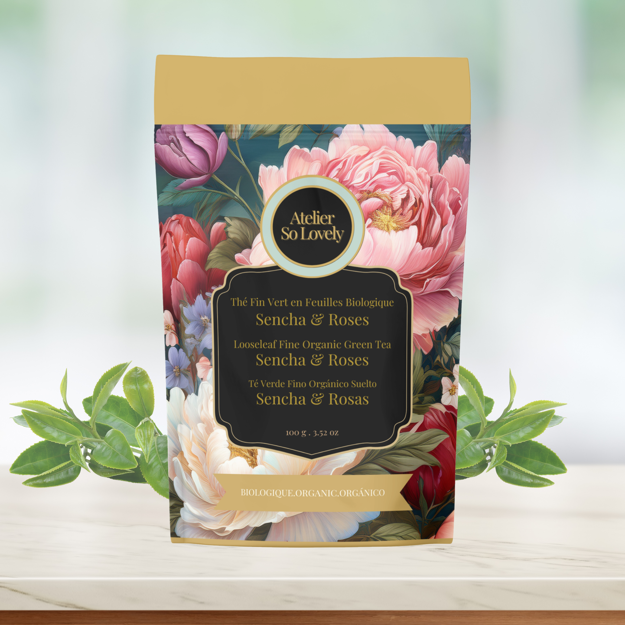 Sencha &amp; Roses Tea