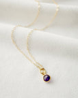 Tiny Amethyst Necklace