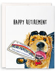 Road Trip Adventure Awaits - Funny Retirement Card