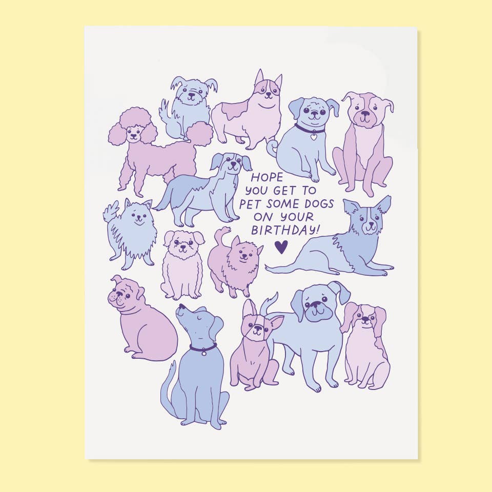 Pet Some Dogs Card – JV Studios & Boutique
