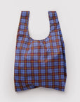 Blue Tartan Tote