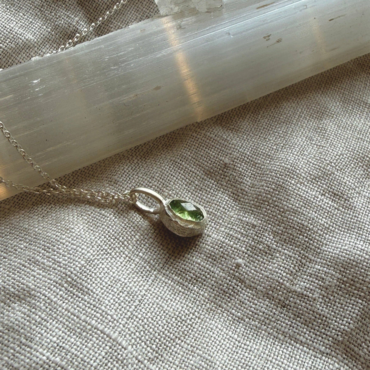 Skye Necklace | Green Tourmaline