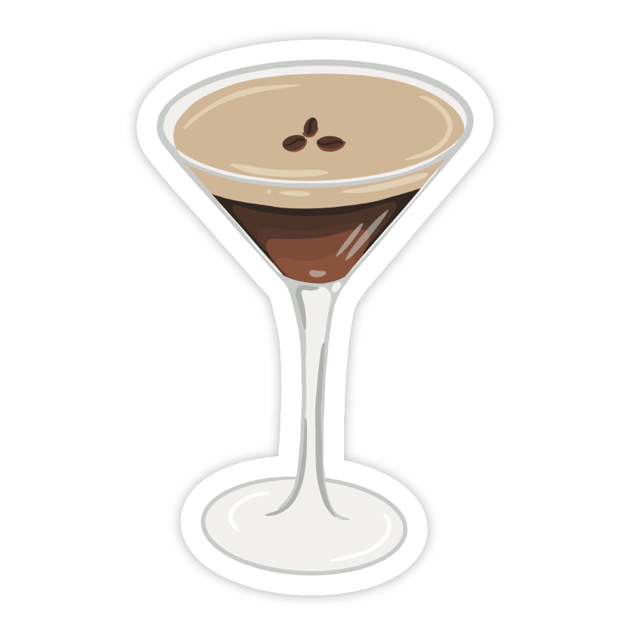 Espresso Martini - Vinyl Sticker