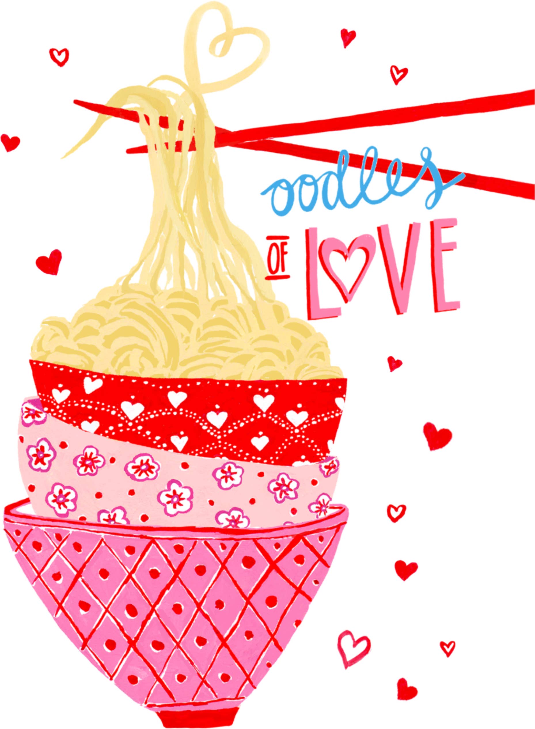 Ooodles of Love | Greeting Card